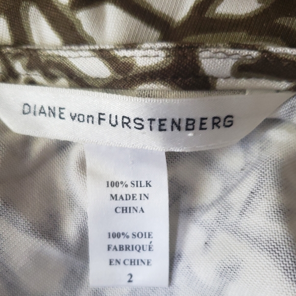 DIANE VON FURSTENBURG "ZEKE with BAND" Sz2 - Picture 9 of 9